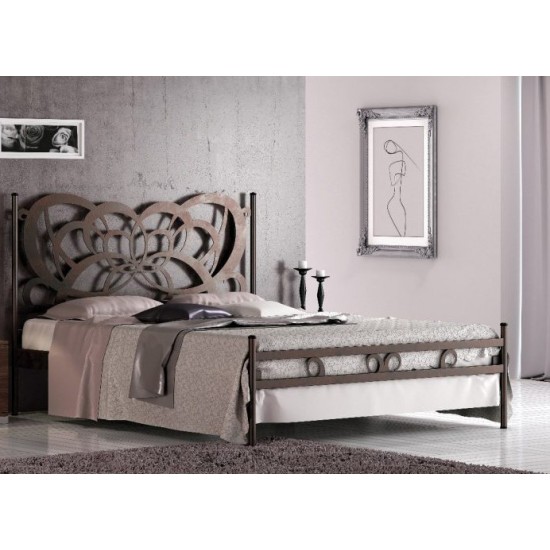 Μεταλλικό Κρεβάτι Νούφαρο με Ορθοπεδικό Στρώμα Υψηλής Ποιότητας Κρεβάτι με Στρώμα