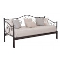 2Θέσιος Μεταλλικός Καναπές-Κρεβάτι Juliet  Με μηχανισμό Και 2 Στρώματα 120x100/200cm Μεταλλικά Κρεβάτια