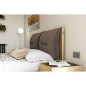 Κρεβάτι Loft Natural Rustik Oak για Στρώμα 160x200 Κρεβάτια 