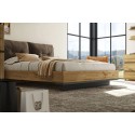Κρεβάτι Loft Natural Rustik Oak για Στρώμα 160x200 Κρεβάτια 