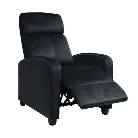 Πολυθρόνα Relax Porter Pu Μαύρο 68x86x99cm Πολυθρόνες