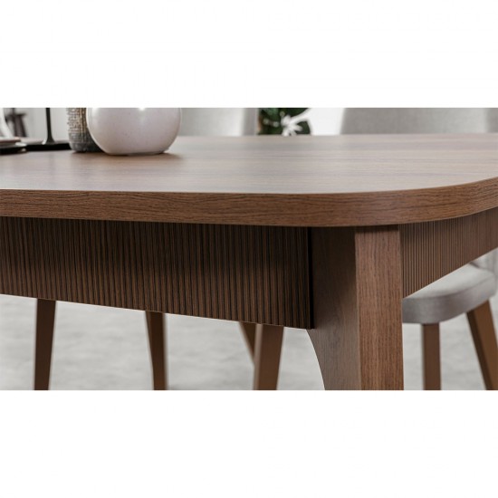 Τραπέζι Wood Φυσικό 175x95xH76cm Τραπέζια Τραπεζαρίας