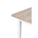Τραπέζι Cottage Επεκτεινόμενο Λευκό Φυσικό 150/190x90xH75cm Τραπέζια Κουζίνας