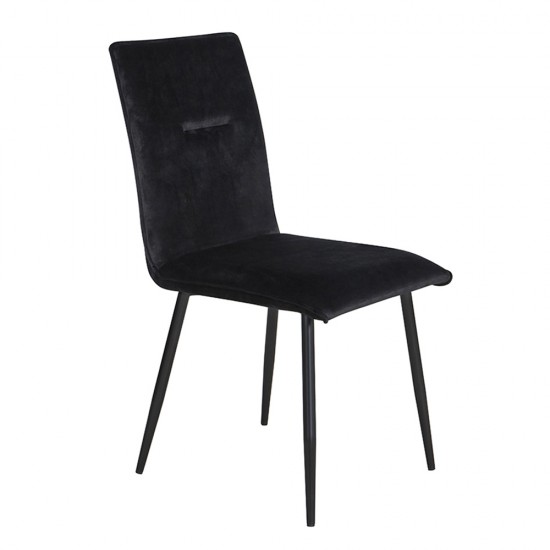 Καρεκλα Noir Μαύρο 44x59x89cm Καρέκλες