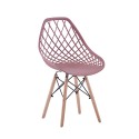 Καρέκλα Tree Ροζ 49x53x81.5cm Καρέκλες