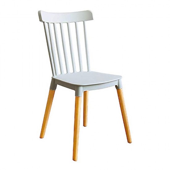 Καρέκλα America Λευκό 43x44x84cm Καρέκλες