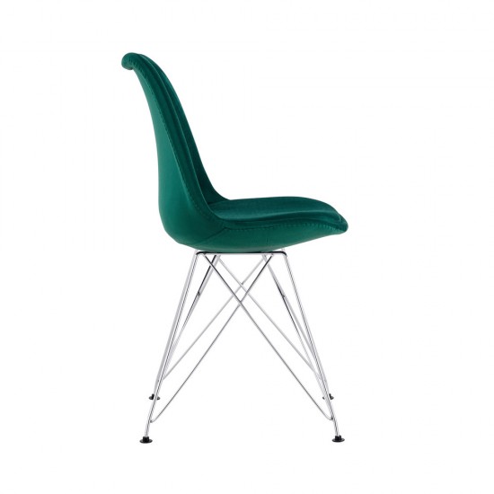 Καρέκλα Crown Πράσινο 48x55x83cm Καρέκλες