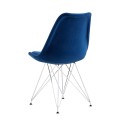 Καρέκλα Crown Water Blue 48x55x83cm Καρέκλες