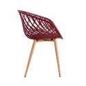 Καρέκλα Tree Red Wine 61x59x80cm Καρέκλες