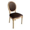 Καρέκλα Louis Taupe 49x49xH99cm Καρέκλες Τραπεζαρίας