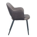 Καρέκλα Ascot Καφέ Σκούρο 60x63,5xH79cm Καρέκλες Τραπεζαρίας