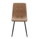 Καρέκλα Carre Beige 54,5x45xH84cm Καρέκλες