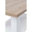 Coffee Table Cottage Λευκό Φυσικό 110x60xH53cm Τραπεζάκια σαλονιού