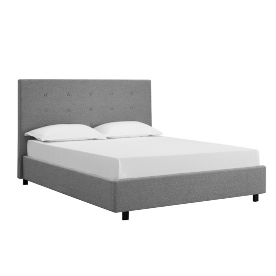 Κρεβάτι Biz (Για Στρώμα 120x200cm) Γκρί 212x130xH118cm Κρεβάτια 