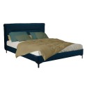 Κρεβάτι Zen Petrol Για στρώμα 160x200cm 218x168xH110cm Επενδυμένα Κρεβάτια