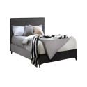 Κρεβάτι Break Γκρί Σκούρο και στρώμα 07-450 208x127xH121cm Επενδυμένα Κρεβάτια