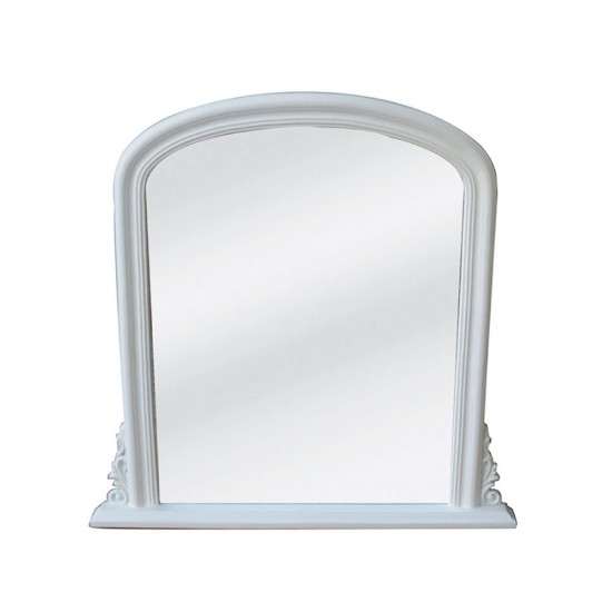 Καθρέπτης La Pouppe Λευκό Μάτ 86xH88cm Κρεμαστοί Καθρέπτες