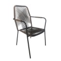 Καρέκλα Breeze Φυσικό Μάυρο 59x61,5xH89cm Καρέκλες Εξωτερικού Χώρου