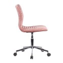 Καρέκλα Γραφείου Peppa Dusty Pink 44x56,5xH82/92cm Καρέκλες Γραφείου