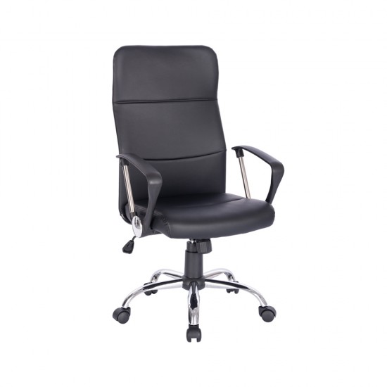 Καρέκλα Γραφείου Molto Μαύρο 57x56x107.5/117.5cm Καρέκλες Γραφείου