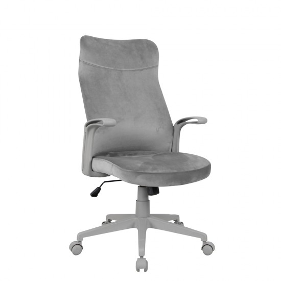 Καρέκλα Γραφείου Ego Γκρί 61x64,5xH112cm Καρέκλες Εργασίας