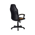 Καρέκλα Γραφείου Goal Μάυρο Πορτοκαλί 56x62xH103/113cm Καρέκλες Γραφείου