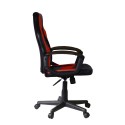Καρέκλα Γραφείου Goal Μάυρο Κόκκινο 56x62xH103/113cm Καρέκλες Γραφείου