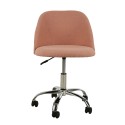 Καρέκλα Γραφείου Ronda Dusty Pink 48x51xH74/84cm Καρέκλες Γραφείου
