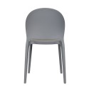 Καρέκλα Trendo Γκρί 50,5x44xH83cm Καρέκλες Εξωτερικού Χώρου