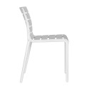 Καρέκλα Horizontal Λευκό 51x54xH78cm Καρέκλες Τραπεζαρίας