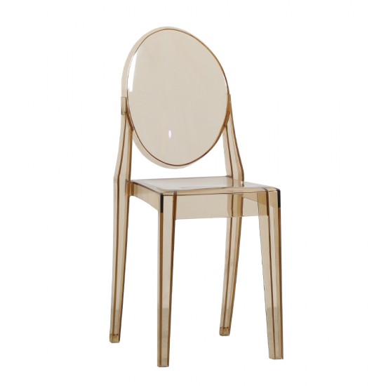 Καρέκλα Odo Κεχριμπαρί 50x38xH90cm Καρέκλες Εξωτερικού Χώρου