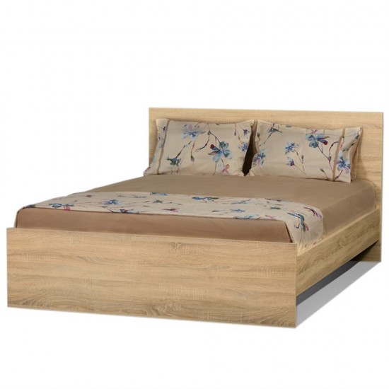 Κρεβάτι Elda με Στρώμα Foam 140x190cm Κρεβάτι με Στρώμα