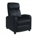 Πολυθρόνα Relax Porter Μαύρο 68x86x99cm Πολυθρόνες