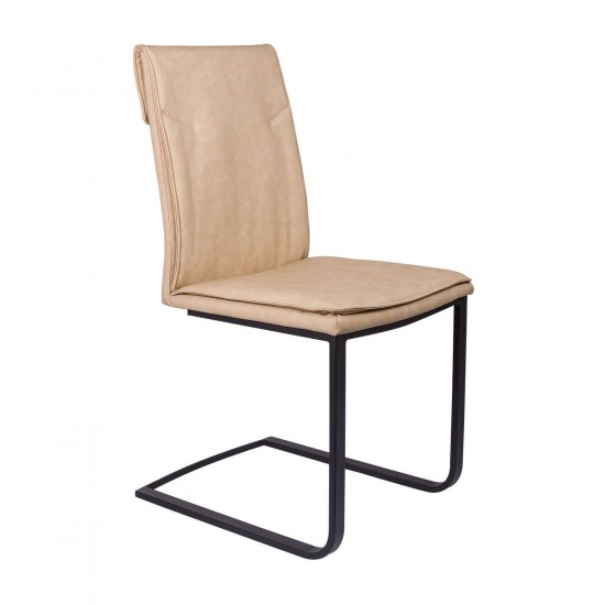 Καρέκλα Sestina II Μπέζ 45×55×92cm Καρέκλες
