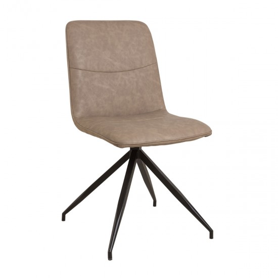 Καρέκλα Marta Special Μόκα 48×59×90cm Καρέκλες