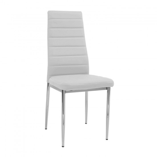 Καρέκλα Patricia Λευκό 40×39×96cm Καρέκλες