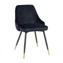 Καρέκλα Ioli Μάυρο 49.5×55×81cm Καρέκλες