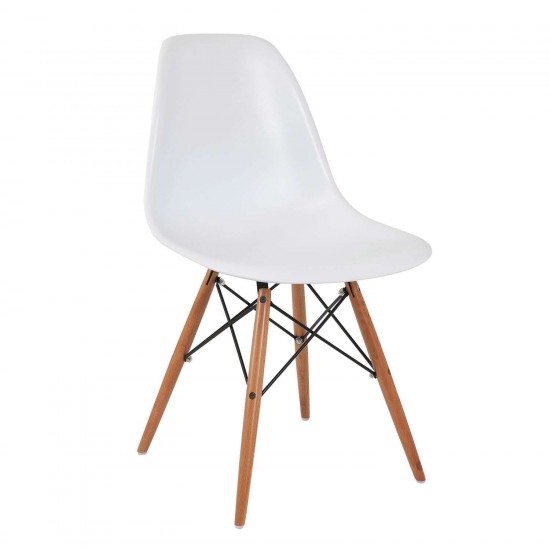 Καρέκλα Anita-Wood Λευκό 46×55×81cm Καρέκλες