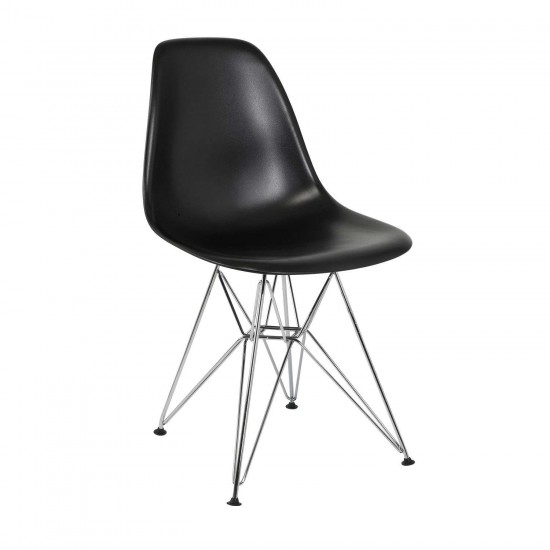 Καρέκλα Anita Μάυρη 46×55×81cm Καρέκλες