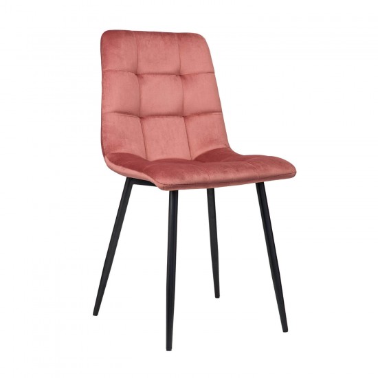 Καρέκλα Loris Σάπιο Μήλο 46x54.5x89 Καρέκλες