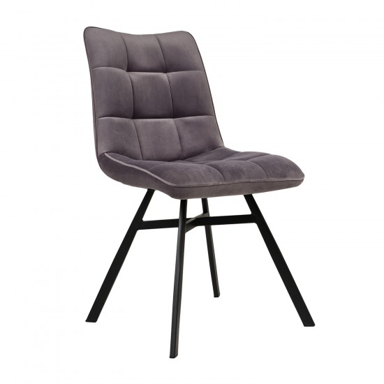 Καρέκλα Simona Γκρι 46x61x88 cm Καρέκλες