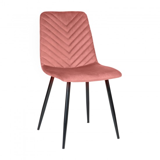 Καρέκλα Artemis  Σαπιο Μηλο 44×55×89cm Καρέκλες