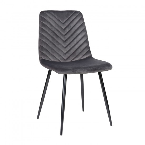 Καρέκλα Artemis  Γκρι 44×55×89cm Καρέκλες