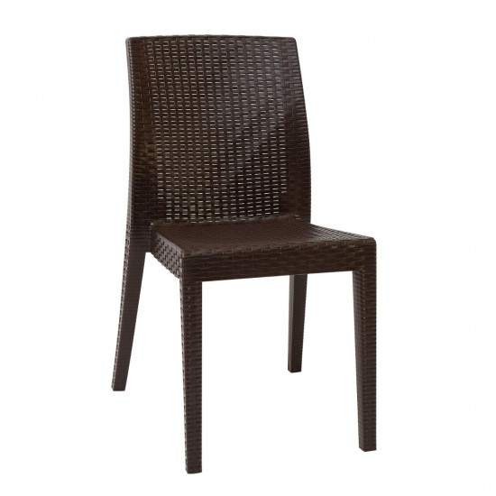 Καρέκλα Tiara  Καφέ 41x53x85 Καρέκλες