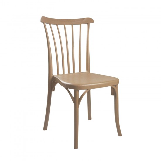 Καρέκλα Gozo Cappuccino 49x54x90 Καρέκλες