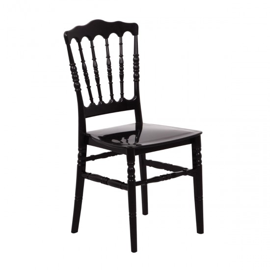 Καρέκλα Napoleon Μάυρο 40x43x90 Καρέκλες