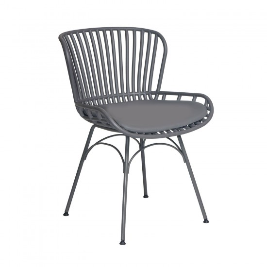 Καρέκλα Mayorka Γκρι 57×53×81cm Καρέκλες