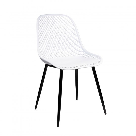Καρέκλα Lida Λευκό 47×54×84cm Καρέκλες Τραπεζαρίας