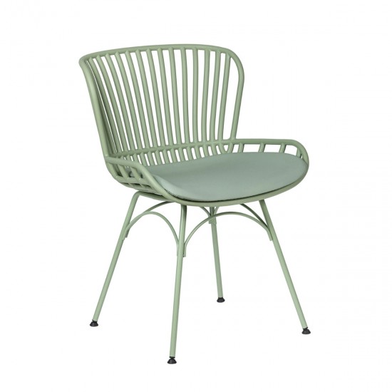 Καρέκλα Mayorka  Μέντα  57×53×81cm Καρέκλες Εξωτερικού Χώρου