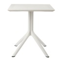 Τραπέζι Ocean λευκό 70x70x75cm Τραπέζια Κουζίνας